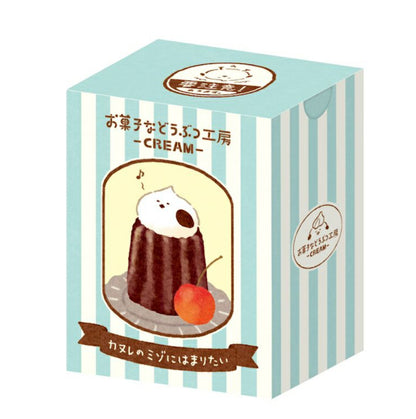 日本古川和菓子工房系列 - 雪鳥可麗露盒仔貼紙