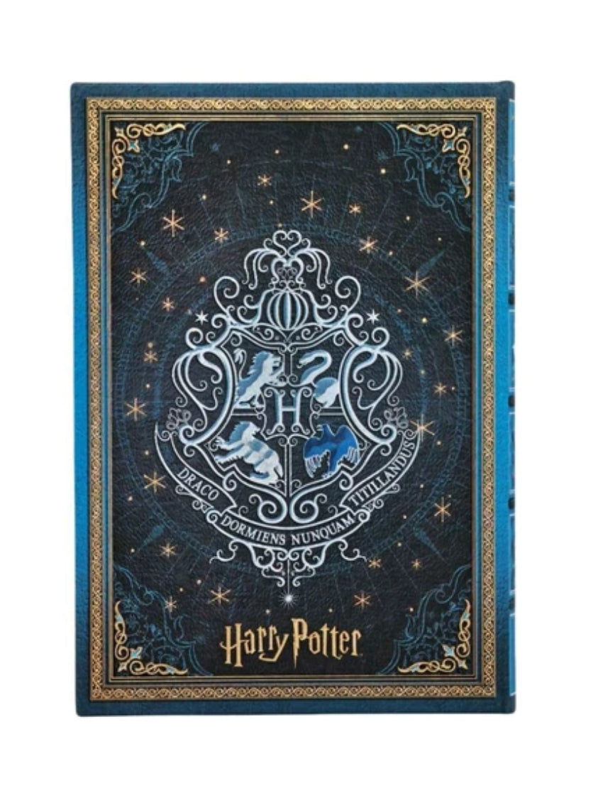 一本也免運費‼️ 哈利波特The Hogwarts Journal 限量經典熨金筆記本 -￼ 雷文克勞 (接受訂購: 兩星期後到貨）