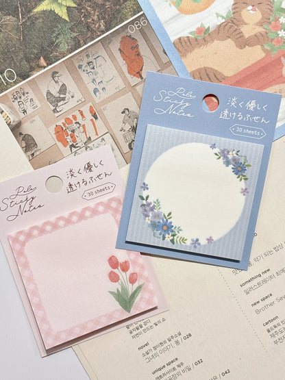 日本NB 柔和花系Sticky Memo 便條紙