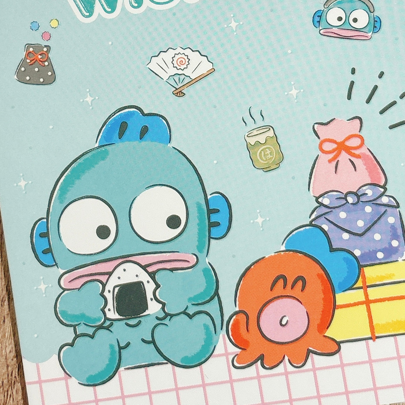 Sanrio 卡通角色心意卡 - 水怪 best wishes 萬用卡