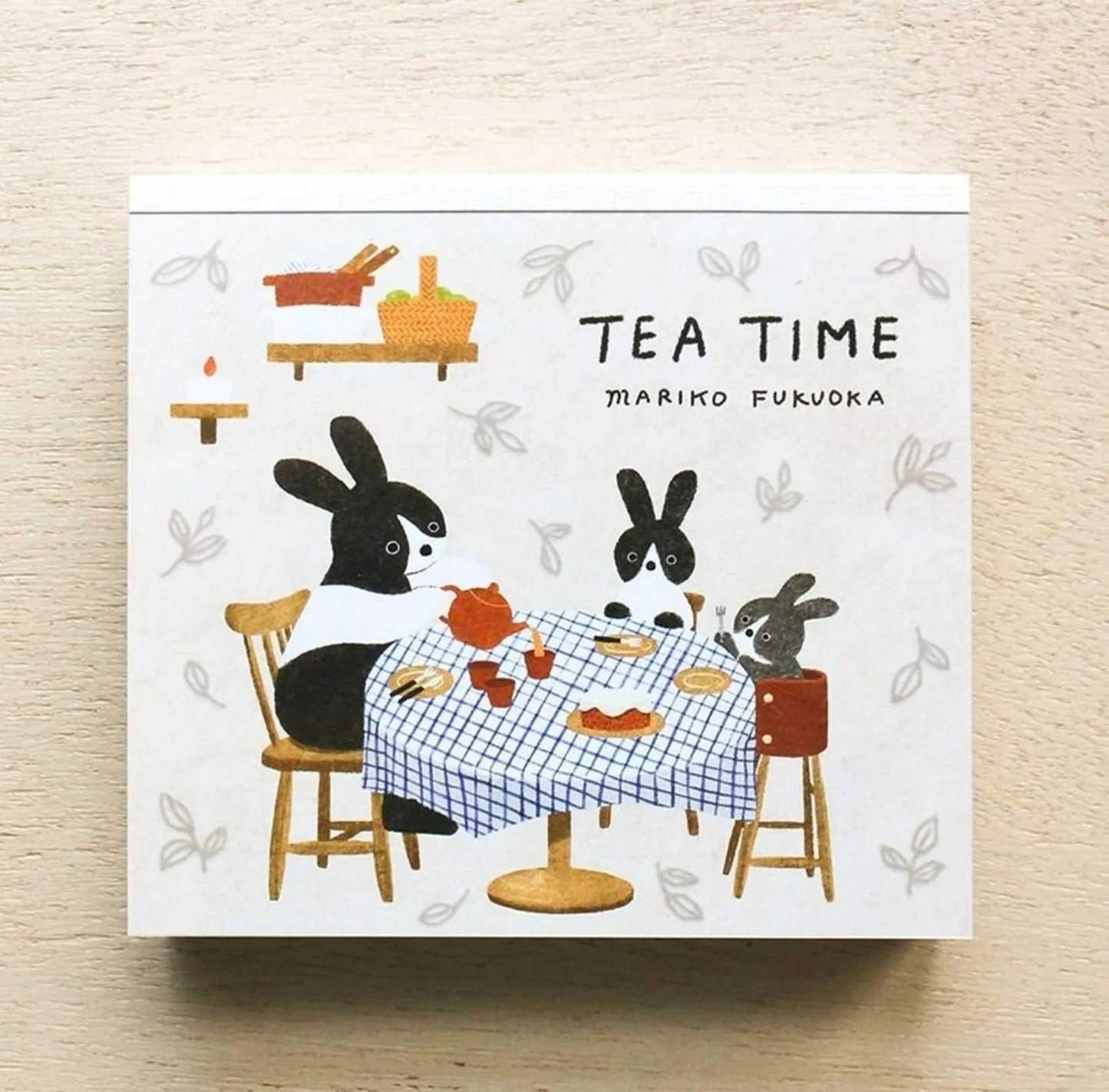 Cozyca 表現社 x 福岡麻利子便條紙 - Tea Time