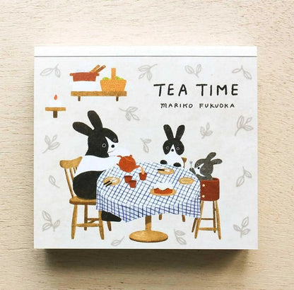 Cozyca 表現社 x 福岡麻利子便條紙 - Tea Time