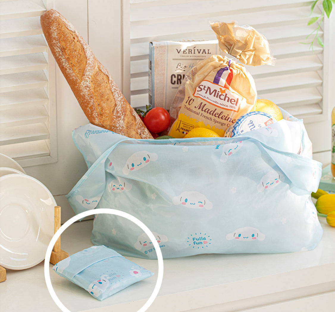 Sanrio Characters 可摺環保袋- 玉桂狗 [預購貨品，下單後14天出貨]