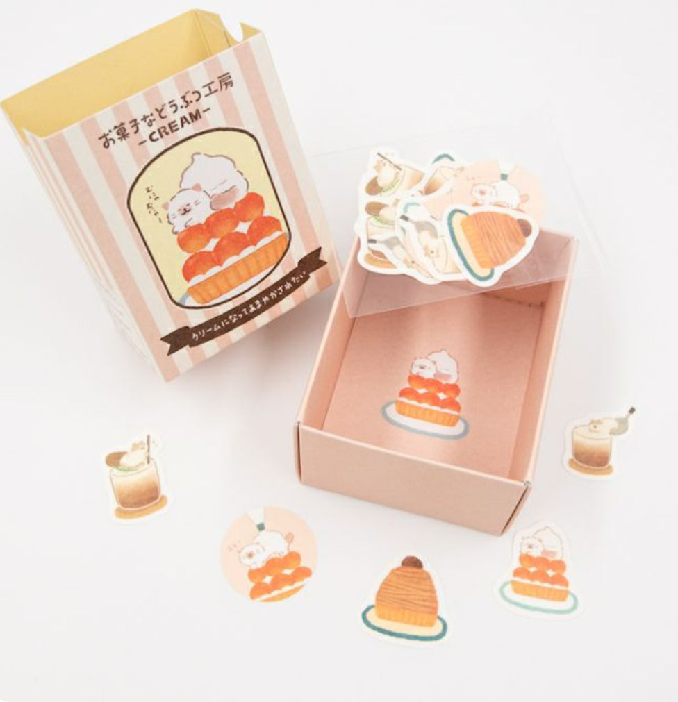 日本古川和菓子工房系列 - 忌廉貓咪果撻