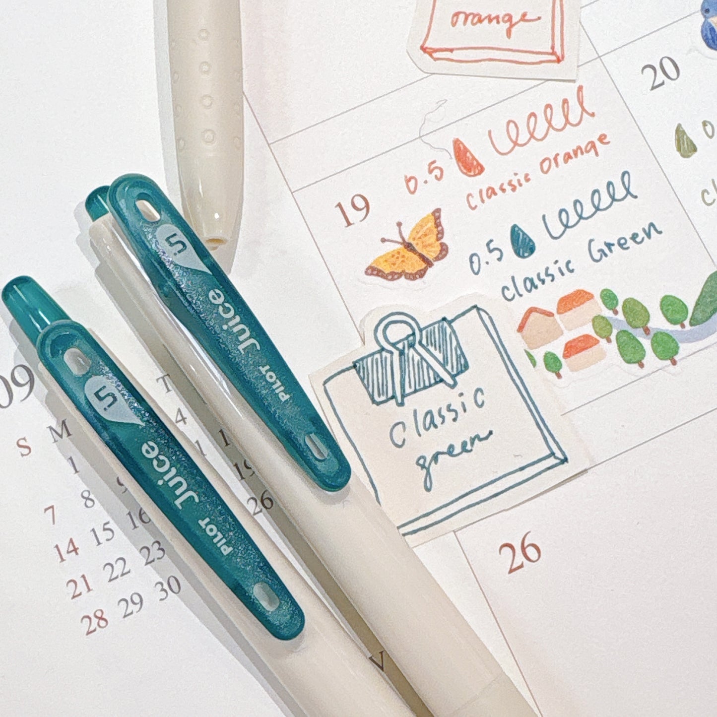 日本 Pilot Juice 果汁筆 0.5 復古濃色 - The Classic Color
