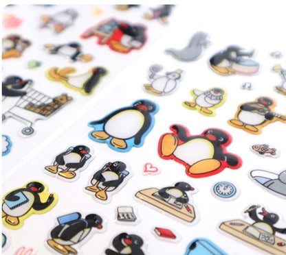 日本企鵝家族Pingu Collection 貼紙第二彈