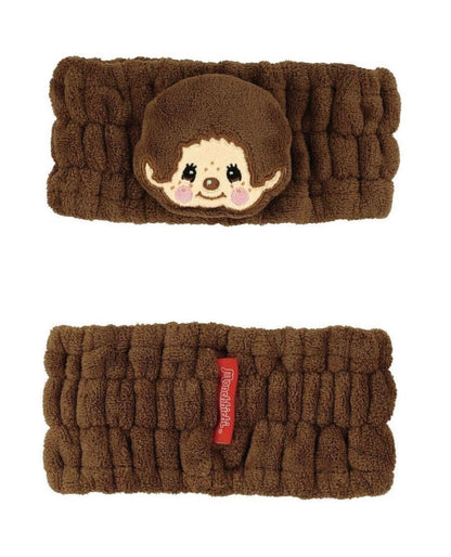 新品自動9 折‼️日本Monchichi 毛絨絨 Towel Hair Band - [預購貨品］