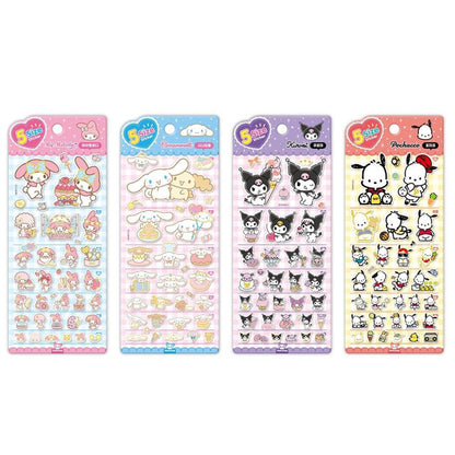 Sanrio Characters Five Size 貼紙 - 水怪 [預購貨品］