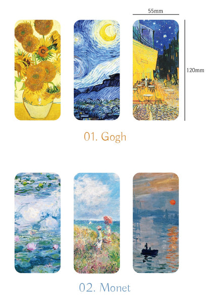 Art Collection 半透明Bookmark