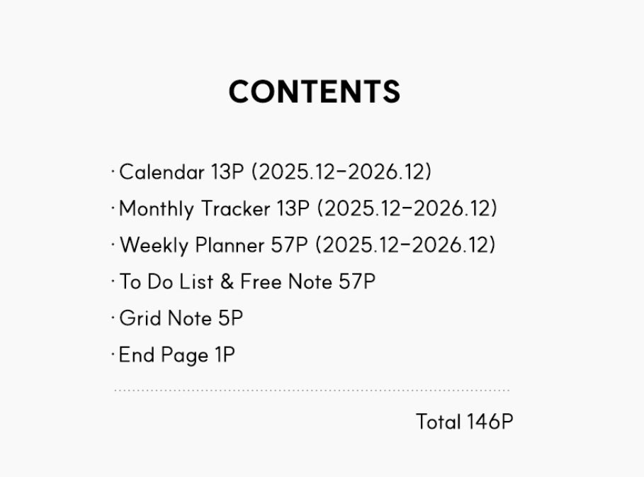 韓國Kakao Friends 2026 春植超多用途桌上月曆 - 預購貨品