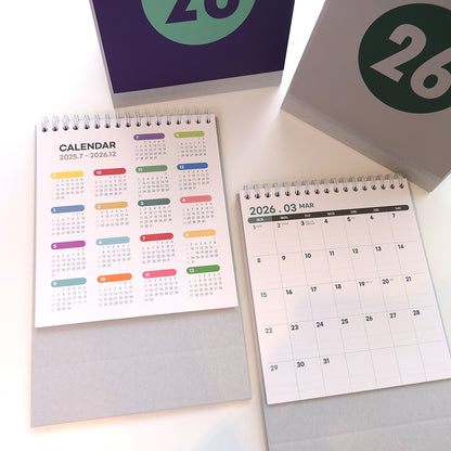 2026 Two Sides Desk Calendar * [預購貨品，下單後14天出貨]