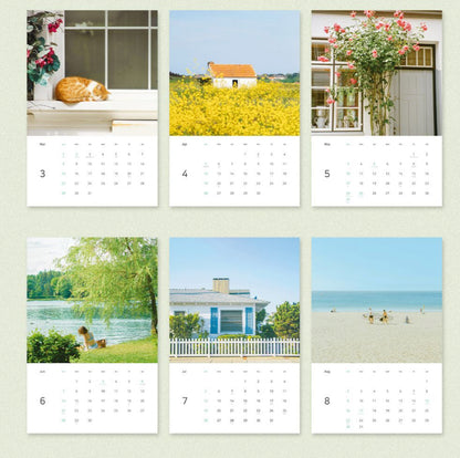 韓國Life in Flow 2026 掛牆月曆 [預購貨品，下單後14天出貨]