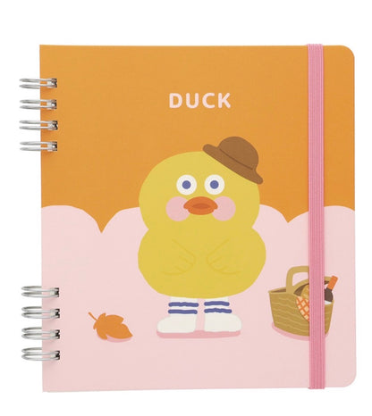 日本版Brunch Brother 方形筆記本 📒:多士君及鴨鴨君 [預購貨品，下單後14天出貨]