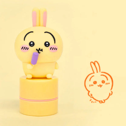 Chiikawa Figure Stamp 印章 - 已有墨水，無需印台 [預購貨品］