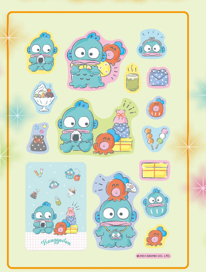 韓版Hangyodon 水怪貼紙冊 - 一冊218枚貼紙* [預購貨品，下單後14天出貨]