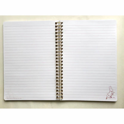 日本Peter Rabbit 彼得兔系列A5 筆記簿 - 藍色條子