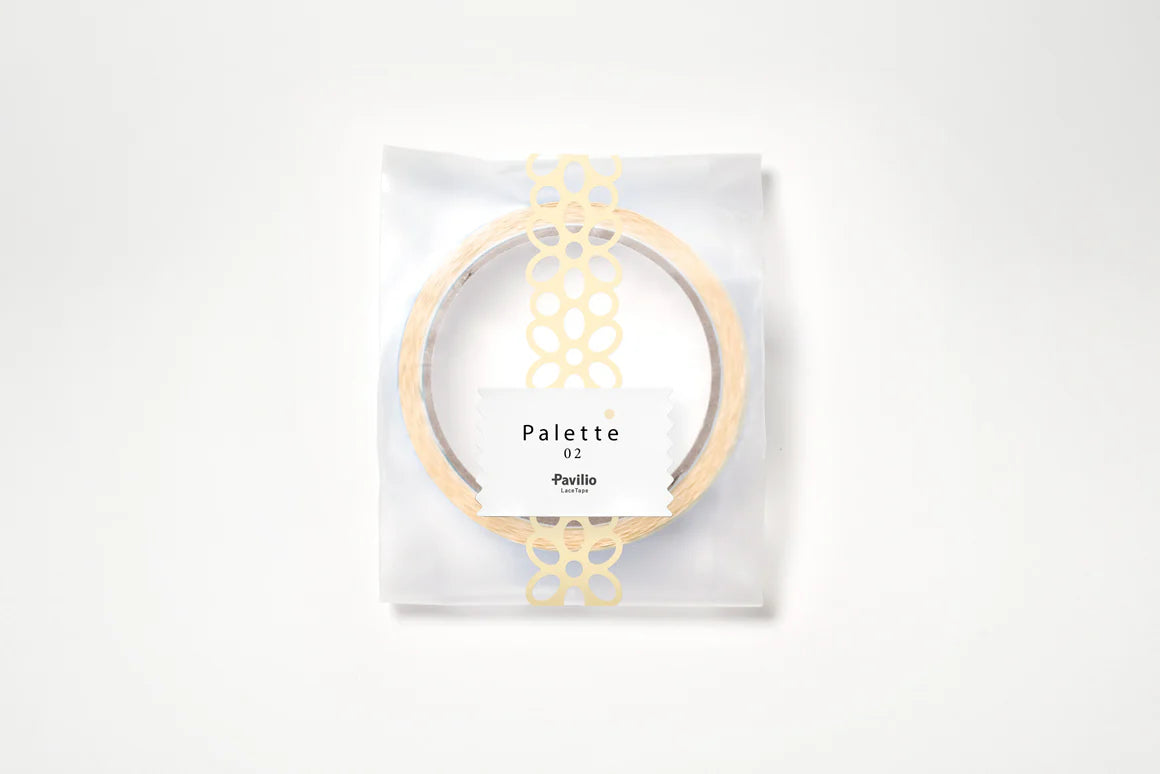 [7 月25 日截單］日本Lace Tape 系列厘士鏤空紙膠帶 - PALETTE SÉCHÉES