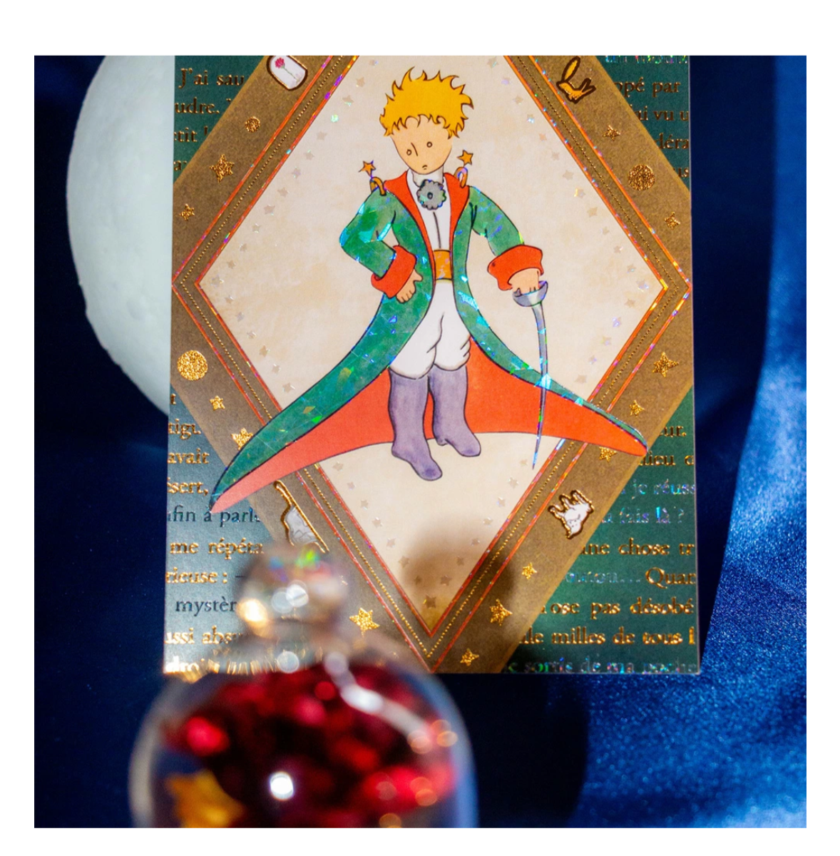 日本小王子 x ロカク熨金箔押文具套裝