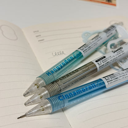 日本 Sanrio Characters 透明窗框大頭造型鉛芯筆- 6 個角色