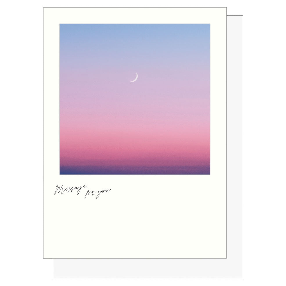 日本Sara Polaroid 空之風景卡片系列 - Moonlight