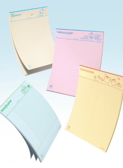 韓國Sanrio Characters 筆記 notepad (預購商品)