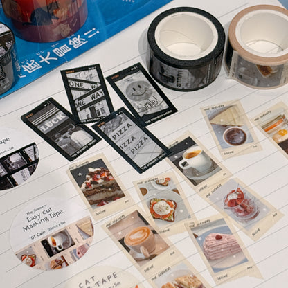 韓國 The Paperian 菲林照片紙膠帶（帶易撕裁綫) - 6 款圖案* [預購貨品，下單後14天出貨]