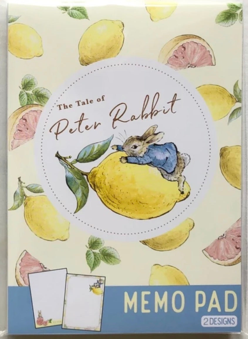 日本Peter Rabbit 彼得兔系列 A6 便條簿