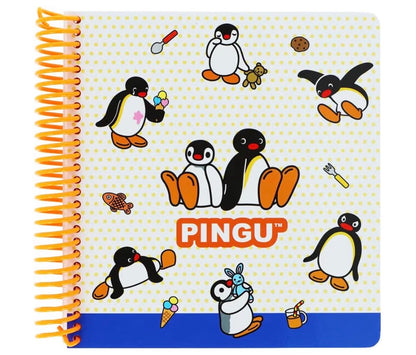 日本企鵝家族Pingu 方形圈圈筆記本