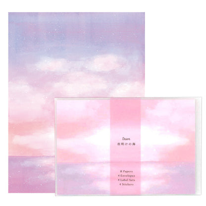 日本Shiro 天空の色 信紙套裝 - 三款