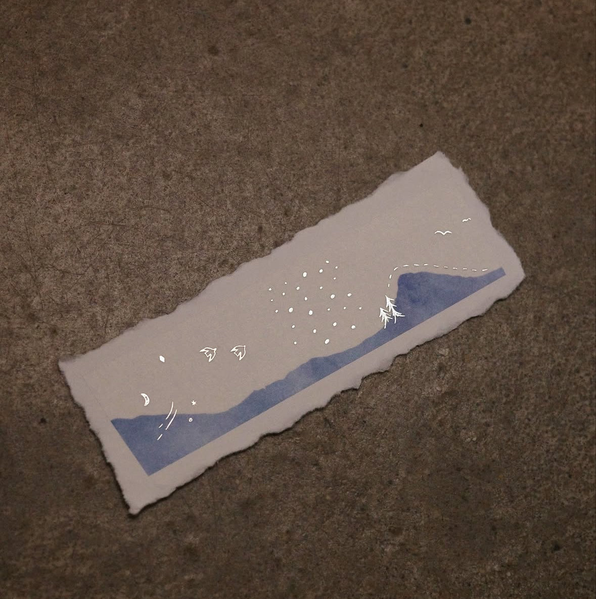 韓國Paint in Season 熨銀紙膠帶 - 冬日雪景：7 米長  [預購貨品，下單後14天出貨]