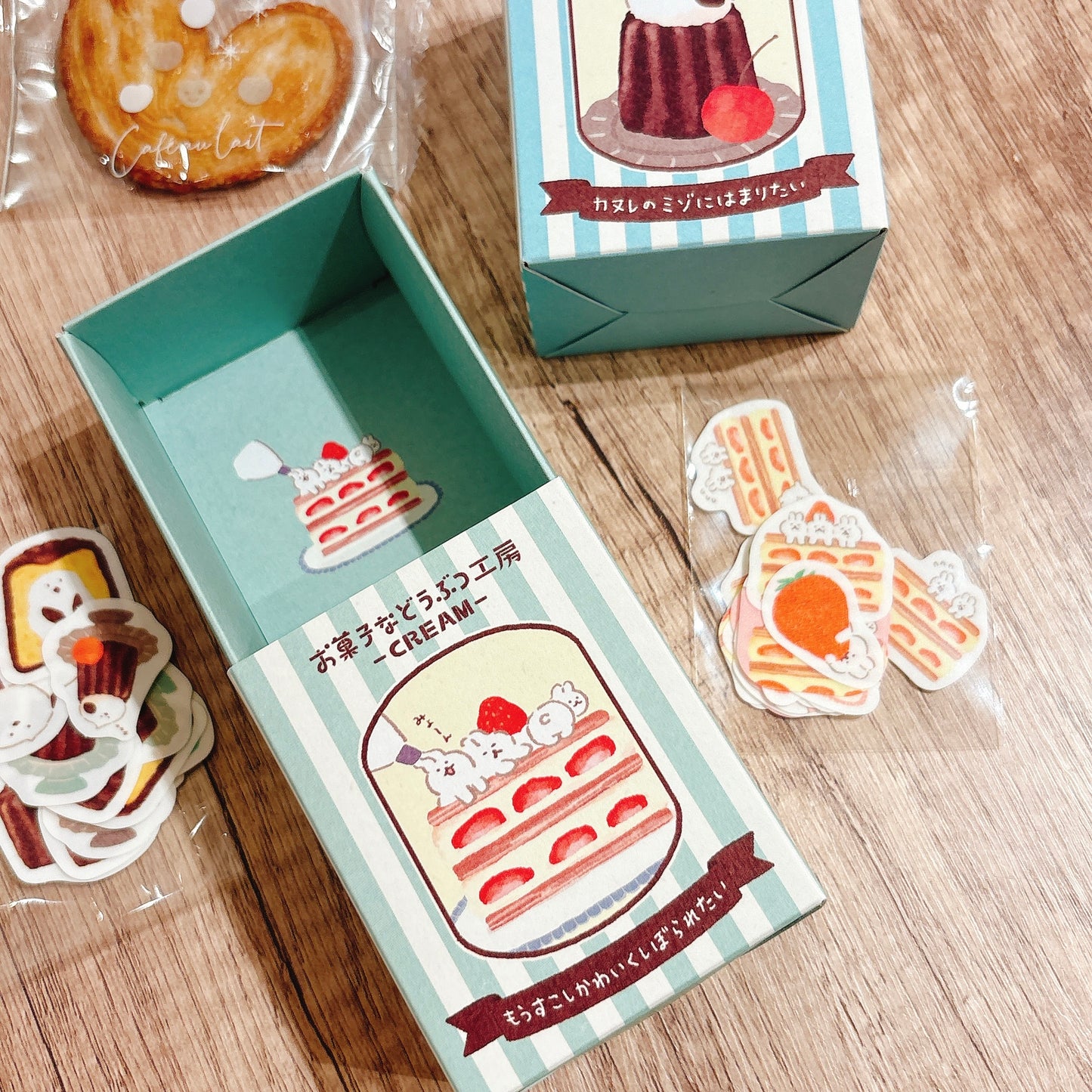 日本古川和菓子工房系列 - 草莓兔兔拿破崙