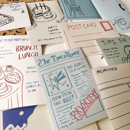 韓國Monolike 歐洲小鎮 拼貼素材包 Little town Label Stickers Pack *可書寫