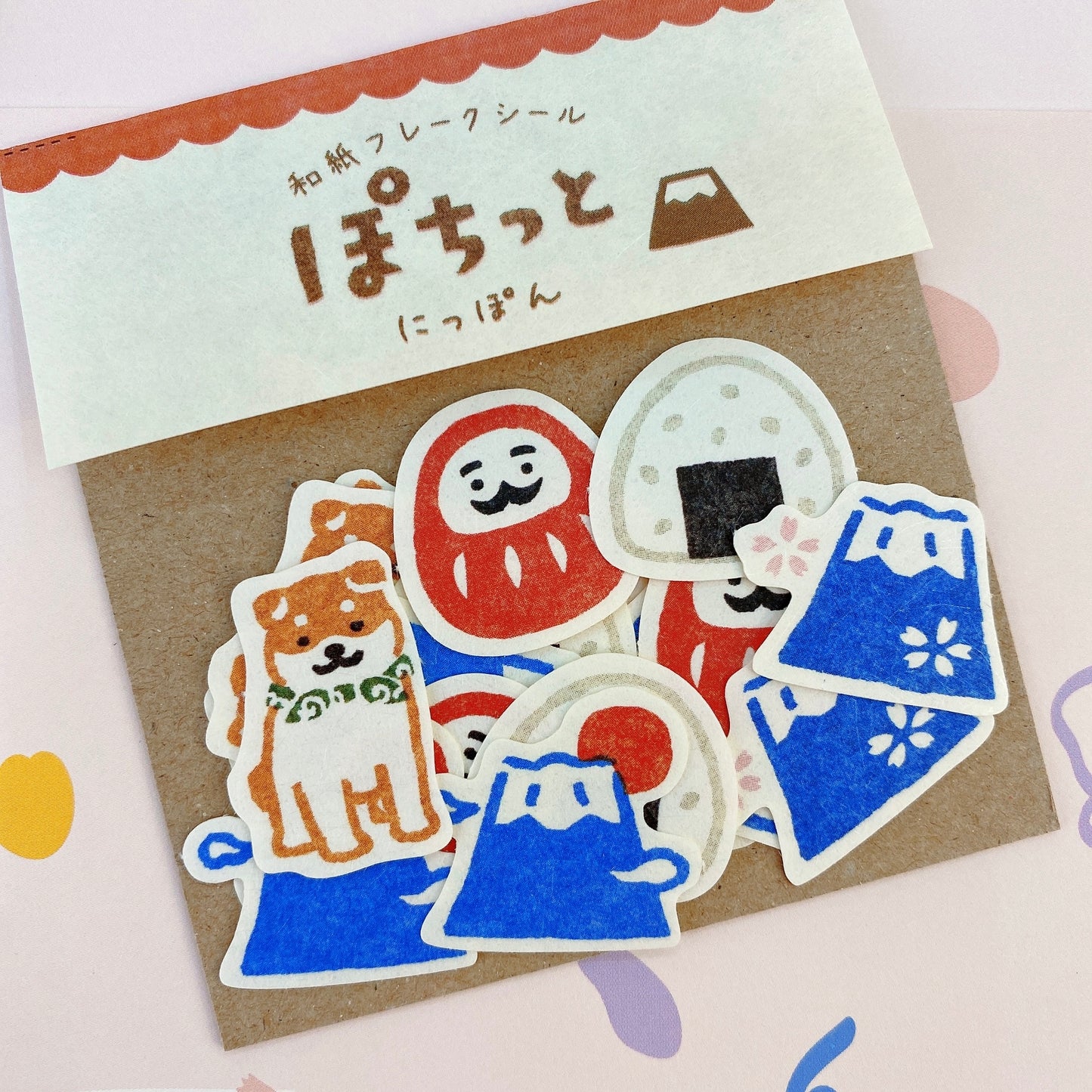 日本古川紙工和紙貼紙包 - 日本風情