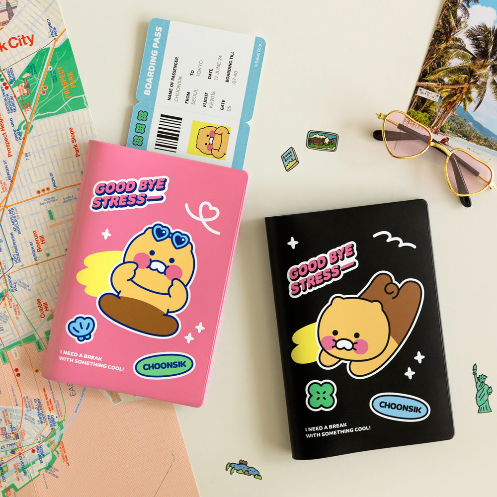 韓國 Kakao Friends 護照套: 粉紅 [預購貨品]