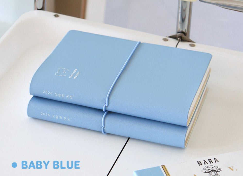 韓國2026 Mood of the Day B6 Size Schedule - 月+週計劃* [預購貨品，下單後14天出貨]