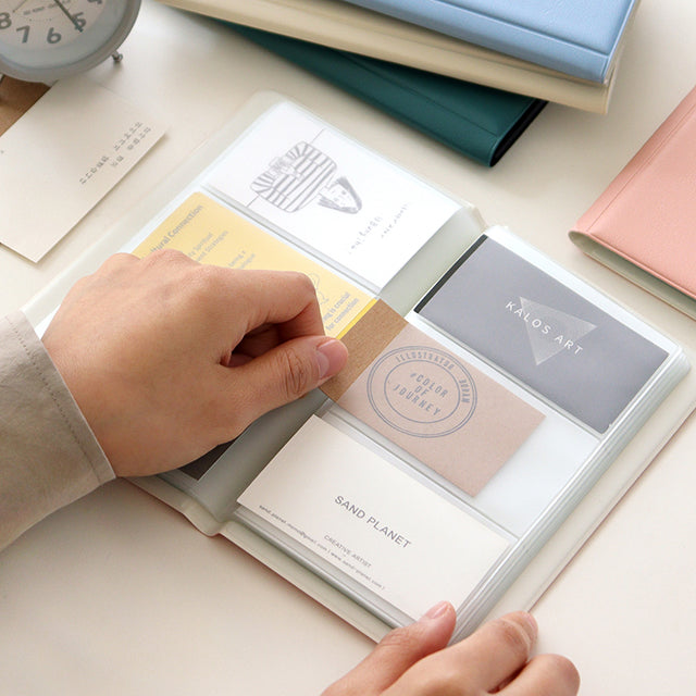 韓國Today’s Temperature 卡片Name Cards Album - 96 張，4 色選擇