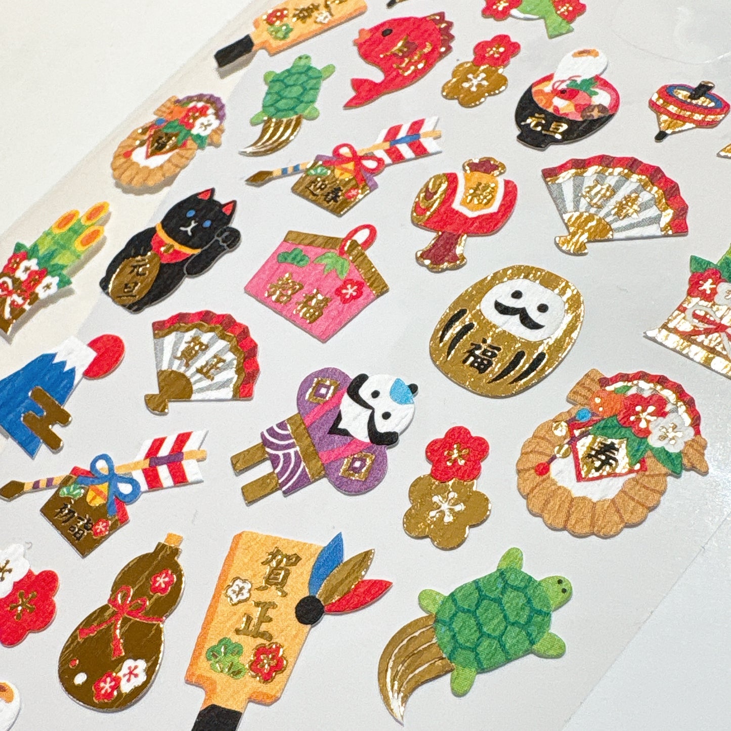 日本和紙貼紙 - 日本風情畫