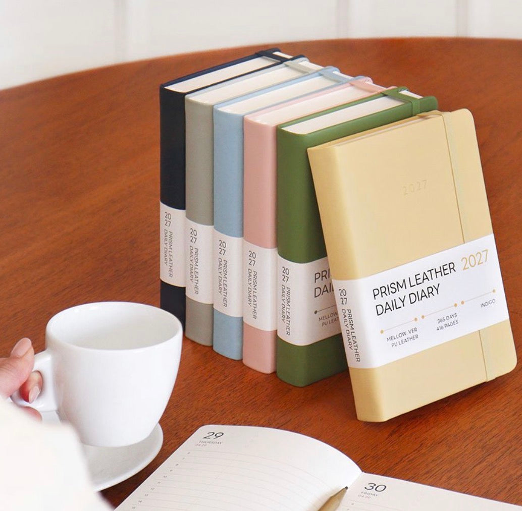2027 韓國Mellow Collection 365 Days Daily Diary - 月日計劃 (預購貨品，下單後14天出貨)