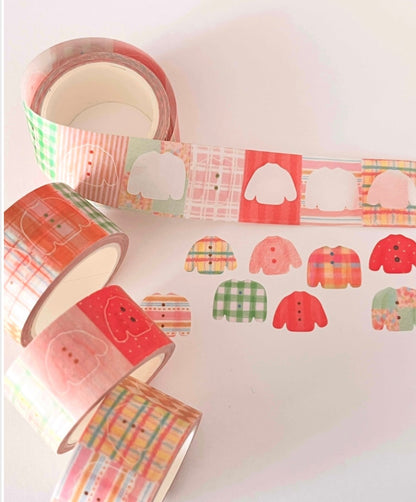 韓國Osoli Studio : Grandma 的彩色毛衣貼紙 (預購貨品，下單後14天出貨)