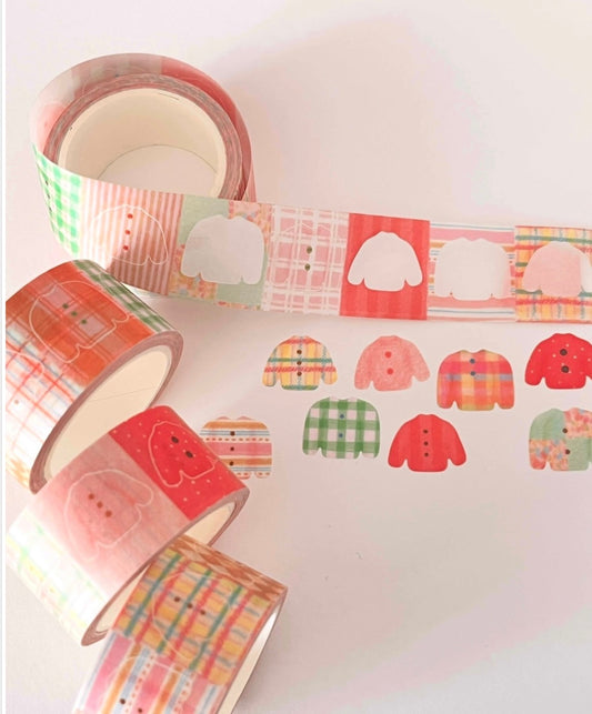 韓國Osoli Studio : Grandma 的彩色毛衣貼紙 (預購貨品，下單後14天出貨)