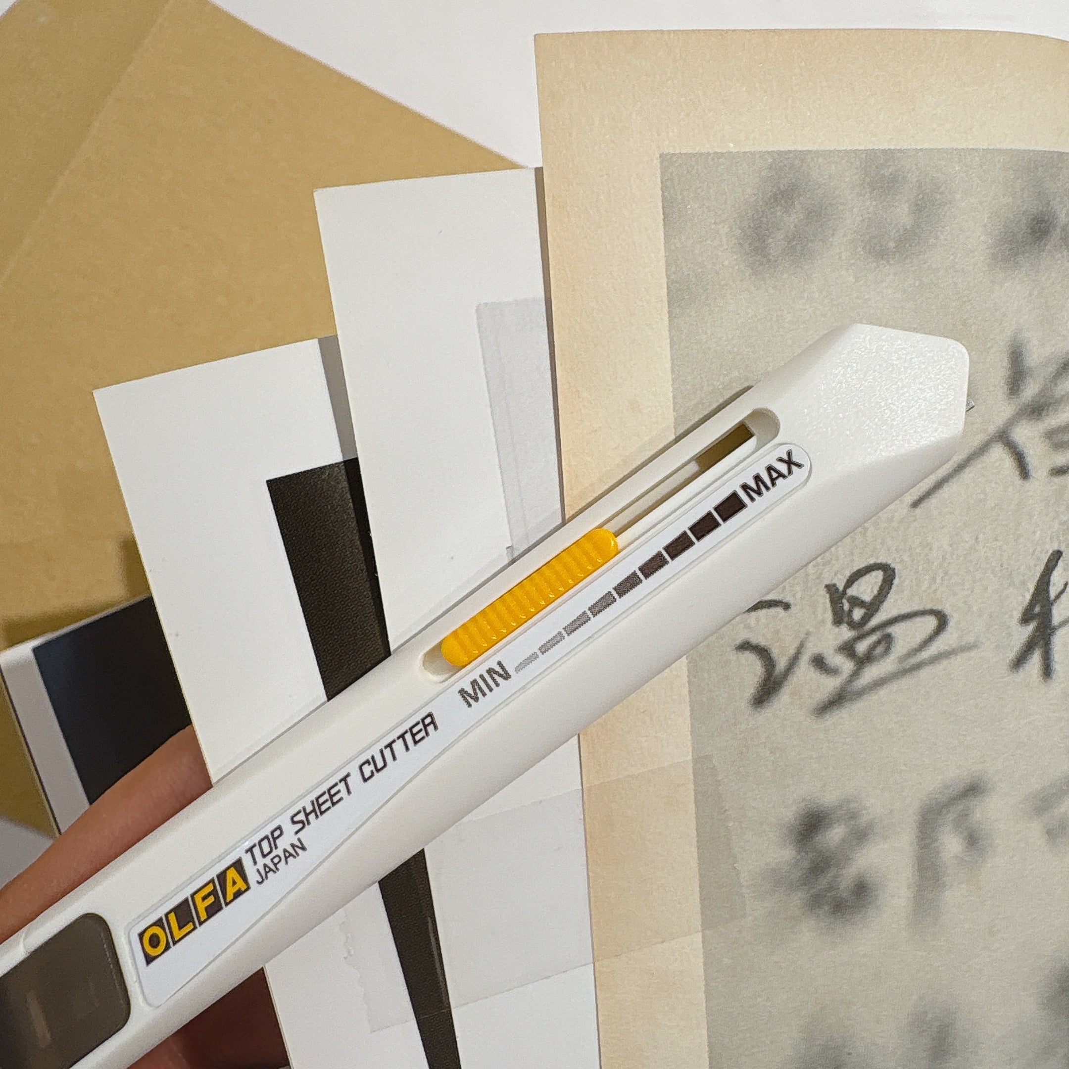 日本文具大賞🏆 OLFA 「一枚切」無痕專業切割鎅刀* – 九一文房具