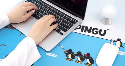 韓國Pingu 家族桌上長形Desk Mat <預購貨品: 14 天出貨 >