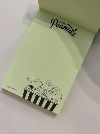 日本 My Snoopy World Memo Pad 便條簿