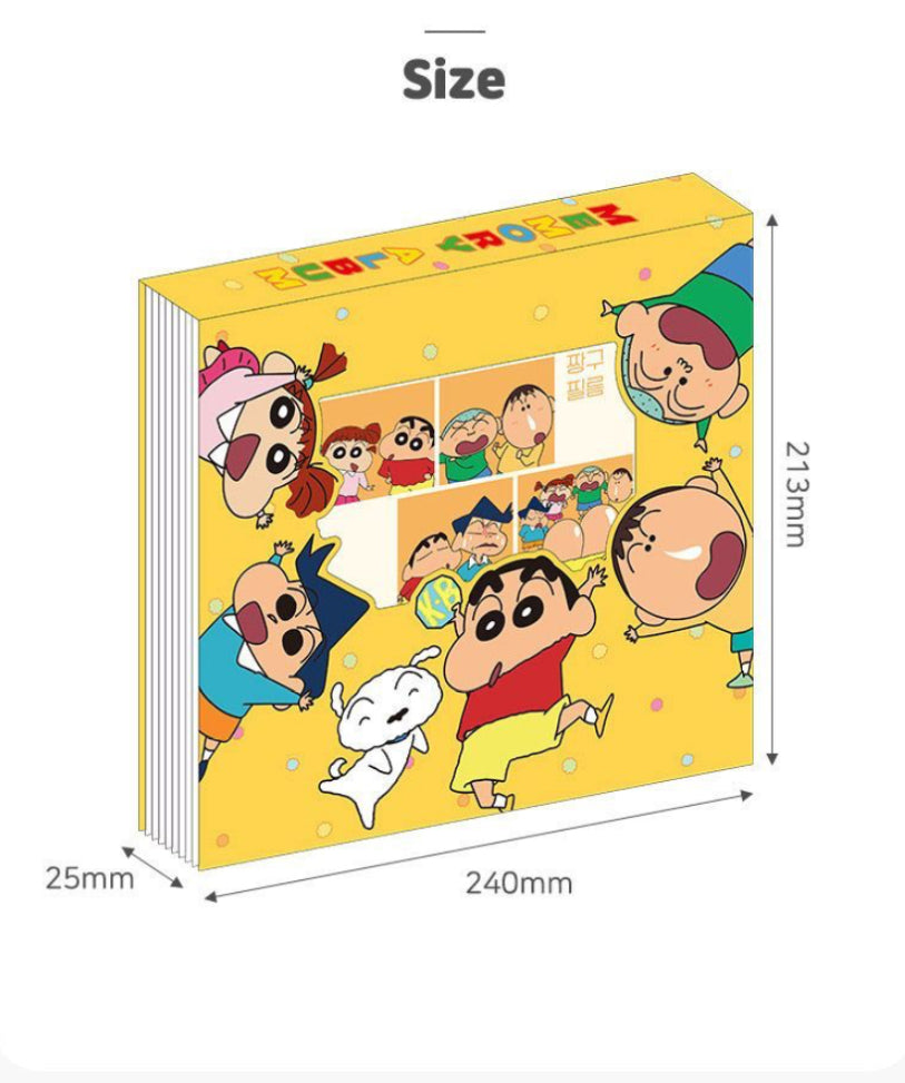 Crayon Shinchan 蠟筆小新系列黏貼式相簿* [預購貨品，下單後14天出貨]