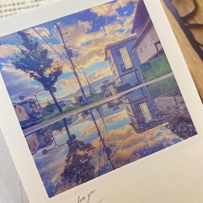 日本Sara Polaroid 空之風景卡片系列 - After the rain