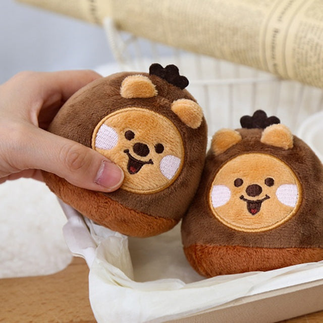 韓國濟州Kiki Quokka 毛毛暖包 - 炒栗子造型* [預購貨品，下單後14天出貨]