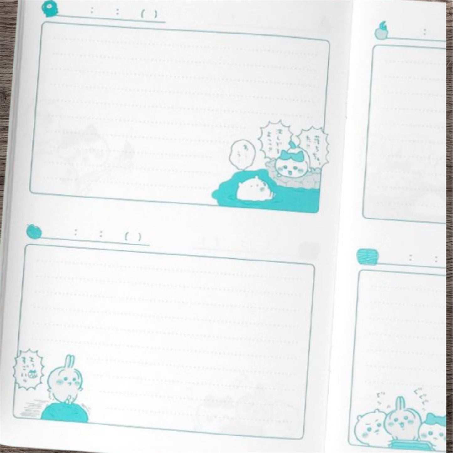 日本Chiikawa 漫畫對話每日心情筆記本* [預購貨品，下單後14天出貨]