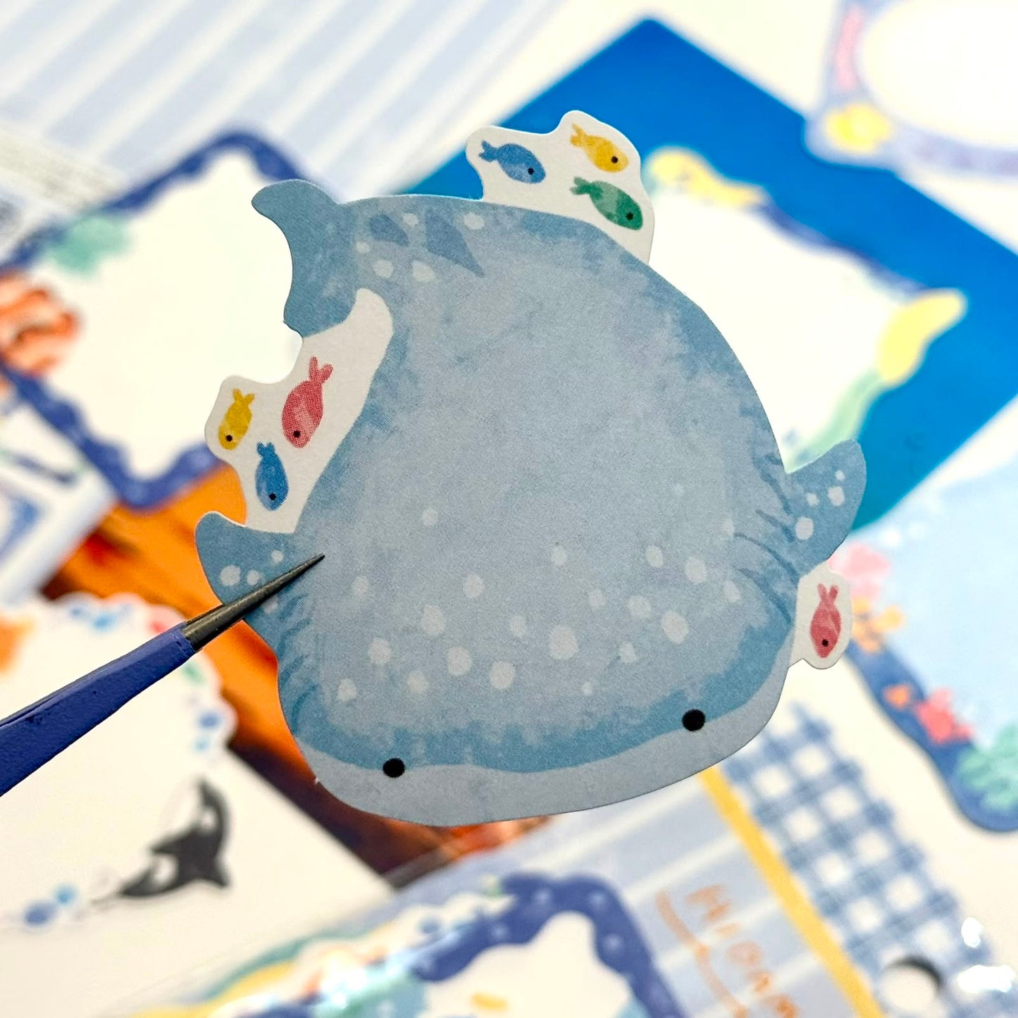 日本Mindwave 可書寫海洋館貼紙包
