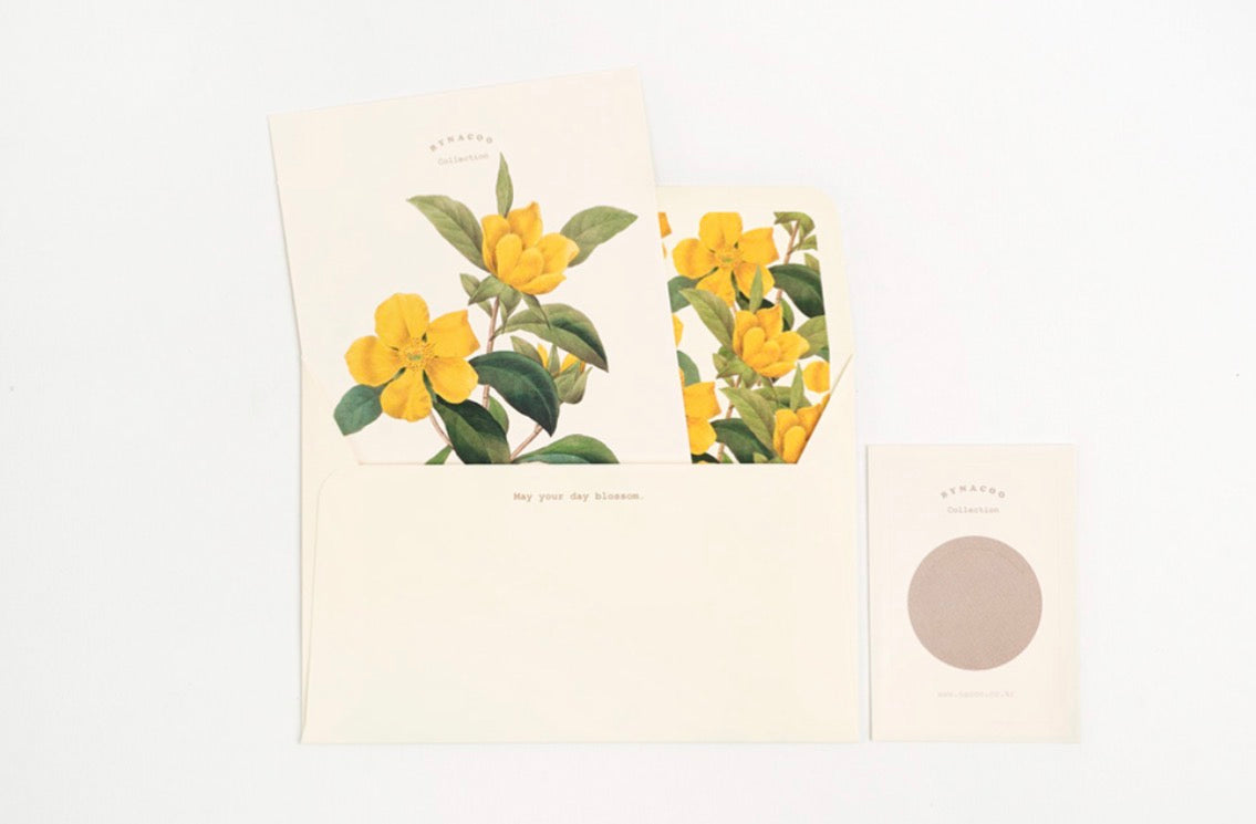 韓國Flower Card Set 系列- May Your Day Blossom(一共6 款）
