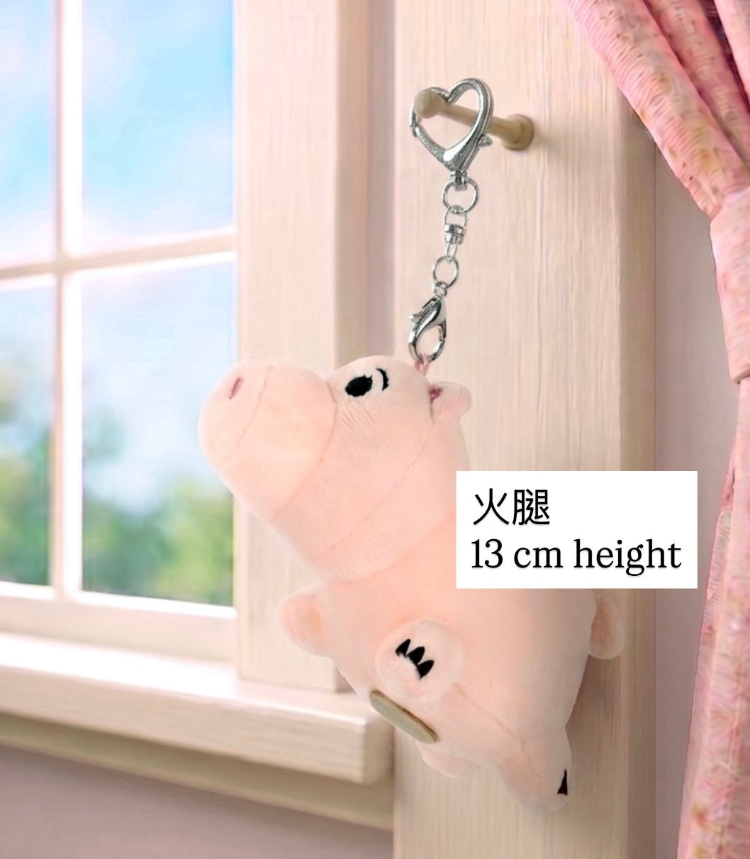《8折訂購》Disney Toy Story 毛公仔鎖匙扣 - 火腿Ham [ 預購貨品］